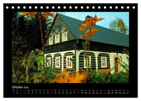 Produktbild: Haustr&auml;ume 2026 (Tischkalender 2026 DIN A5 quer), CALVENDO Monatskalender