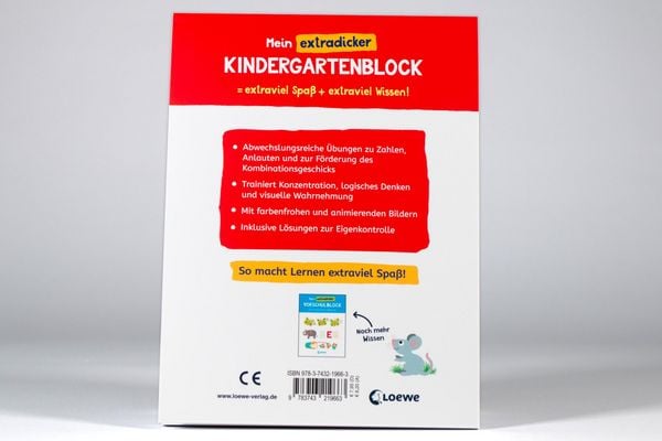 Produktbild: Mein extradicker Kindergartenblock