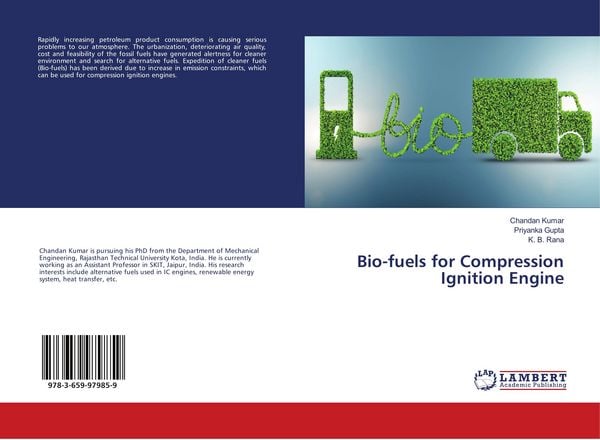 Produktbild: Bio-fuels for Compression Ignition Engine
