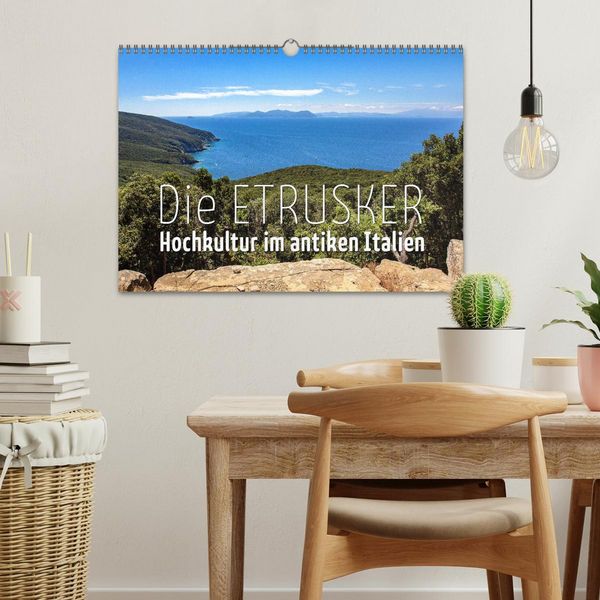 Produktbild: Die Etrusker &ndash; Hochkultur im antiken Italien (Wandkalender 2026 DIN A3 quer), CALVENDO Monatskalender