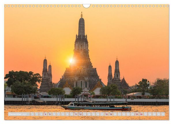 Produktbild: THAILAND - Land des L&auml;chelns (Wandkalender 2027 DIN A3 quer), CALVENDO Monatskalender