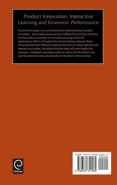 Produktbild: Product Innovation, Interactive Learning and Economic Performance