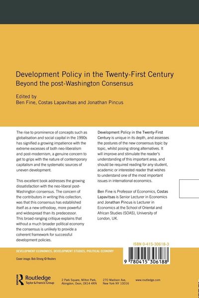 Produktbild: Development Policy in the Twenty-First Century