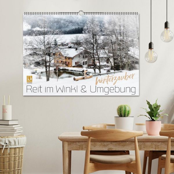 Produktbild: WINTERZAUBER Reit im Winkl und Umgebung (Wandkalender 2026 DIN A2 quer), CALVENDO Monatskalender