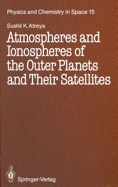 Produktbild: Atmospheres and Ionospheres of the Outer Planets and Their Satellites