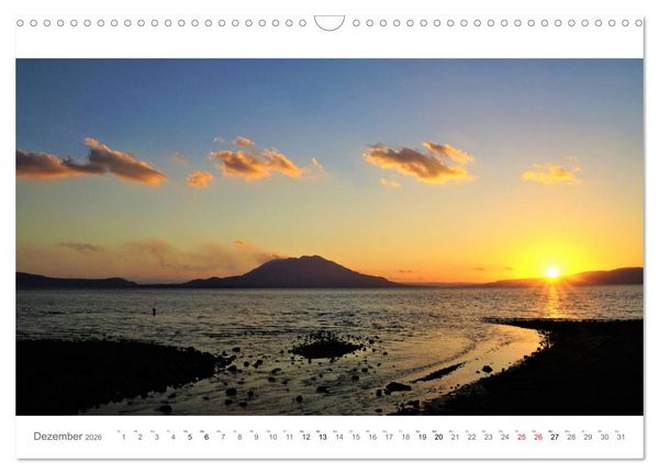 Produktbild: Kyushu - Japans vielf&auml;ltigste Insel (Wandkalender 2026 DIN A3 quer), CALVENDO Monatskalender