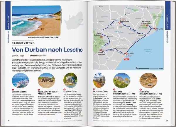 Produktbild: LONELY PLANET Reisef&uuml;hrer S&uuml;dafrika, Lesotho & eSwatini