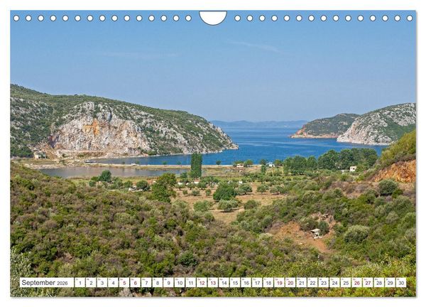 Produktbild: Chalkidiki - Urlaubsparadies in Nordgriechenland (Wandkalender 2026 DIN A4 quer), CALVENDO Monatskalender