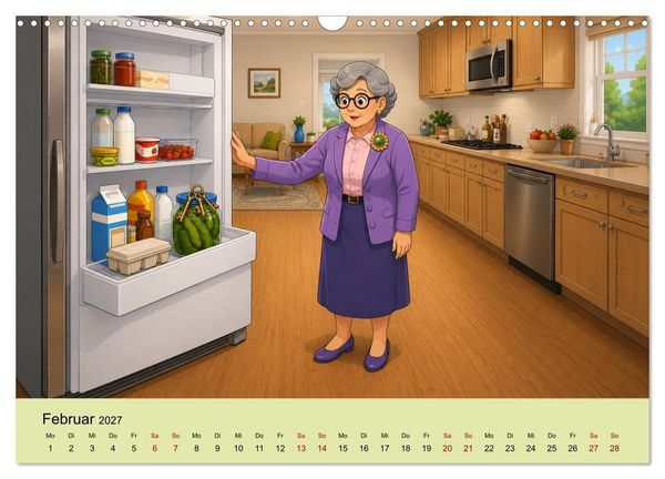 Produktbild: Die wunderbare Welt der Oma (Wandkalender 2027 DIN A3 quer), CALVENDO Monatskalender