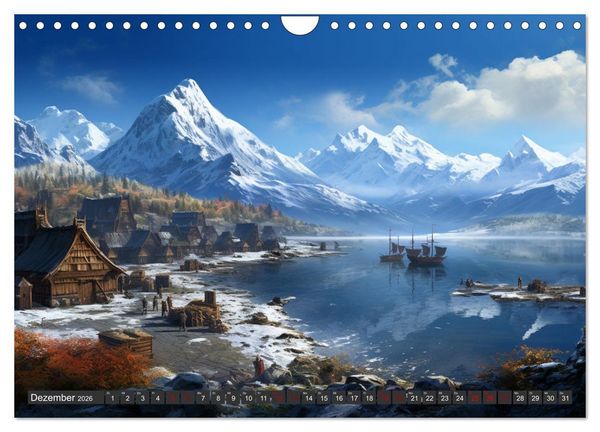 Produktbild: Das Leben damals im Norden (Wandkalender 2026 DIN A4 quer), CALVENDO Monatskalender