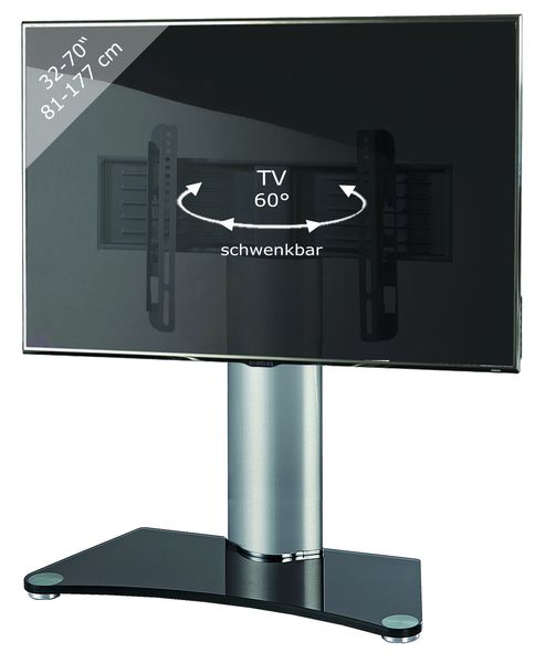 TV Standfuß Aufsatz Glas Windoxa Maxi