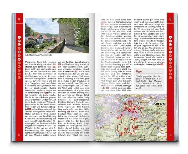 Produktbild: KOMPASS Wanderf&uuml;hrer Harz, 60 Touren
