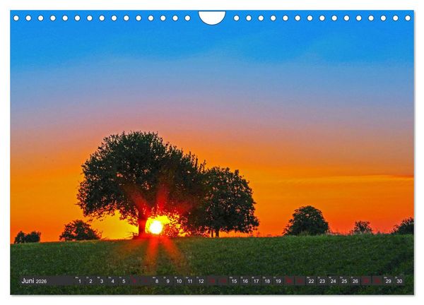Produktbild: Karlsruhes Osten (Wandkalender 2026 DIN A4 quer), CALVENDO Monatskalender