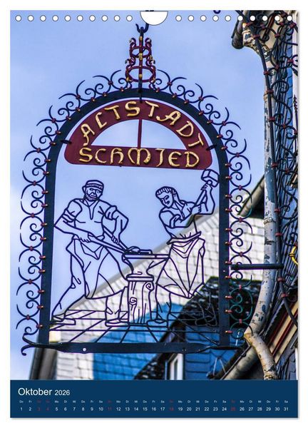 Produktbild: Siegener Stadtansichten (Wandkalender 2026 DIN A4 hoch), CALVENDO Monatskalender