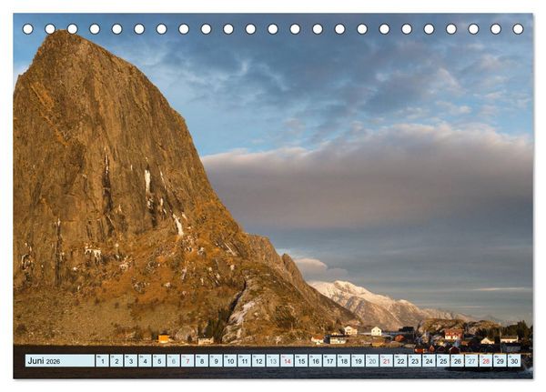 Produktbild: Norwegens Lofoten (Tischkalender 2026 DIN A5 quer), CALVENDO Monatskalender