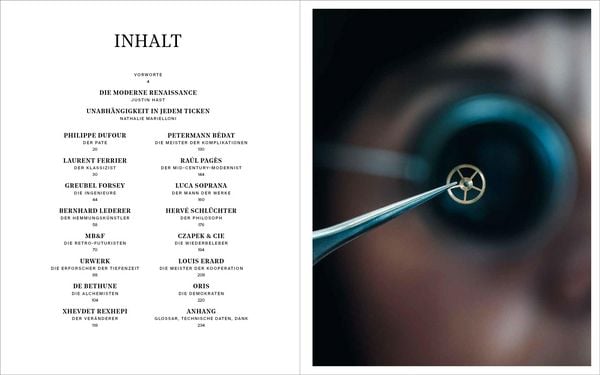 Produktbild: Pr&auml;zision & Leidenschaft. Unabh&auml;ngige Schweizer Uhrenmanufakturen