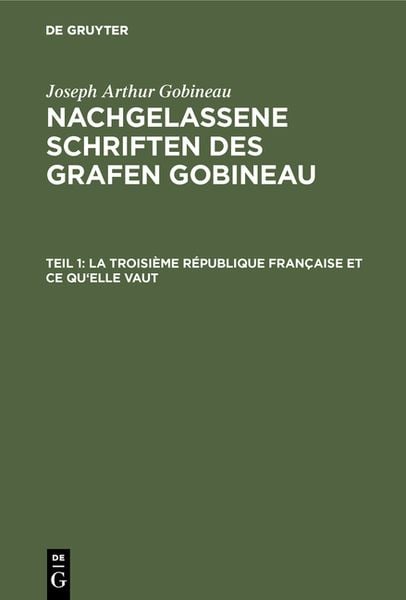 Produktbild: La Troisi&egrave;me R&eacute;publique fran&ccedil;aise et ce qu'elle vaut