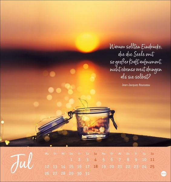 Produktbild: Stille Momente Postkartenkalender 2027