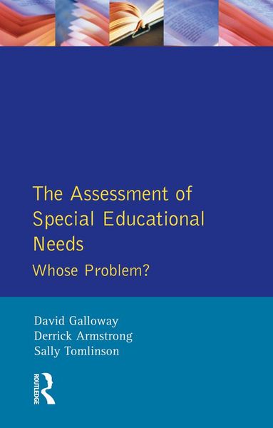 Produktbild: The Assessment of Special Educational Needs