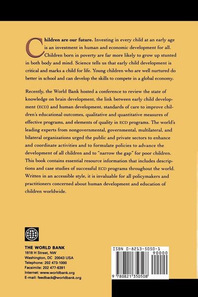 Produktbild: From Early Child Development to Human Development