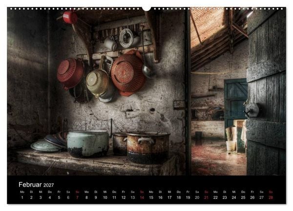 Produktbild: Lost Places - Auch der Verfall hat seinen Charme (hochwertiger Premium Wandkalender 2027 DIN A2 quer), Kunstdruck in Hochglanz