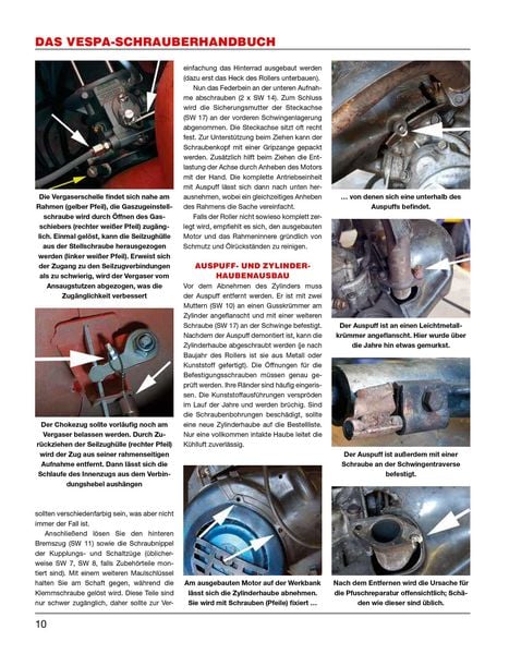 Produktbild: Das Vespa Schrauberhandbuch