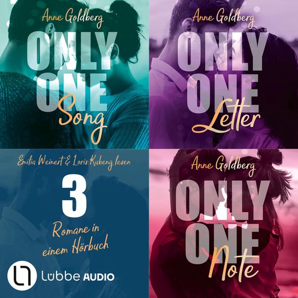 Produktbild: Only One Song | Only one Letter | Only One Note - 3 Romane in einem H&ouml;rbuch!
