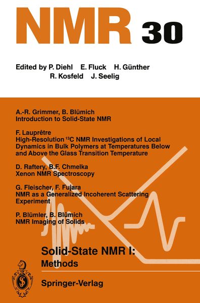 Produktbild: Solid-State NMR I Methods