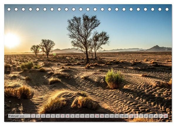 Produktbild: Abenteuerliches Namibia (Tischkalender 2026 DIN A5 quer), CALVENDO Monatskalender