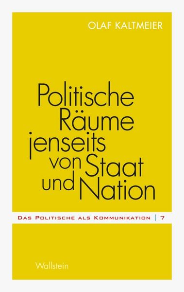 Produktbild: Politische R&auml;ume jenseits von Staat und Nation