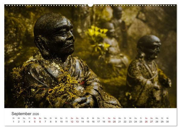 Produktbild: Japan - Zwischen Tempeln und Neonlicht (hochwertiger Premium Wandkalender 2026 DIN A2 quer), Kunstdruck in Hochglanz