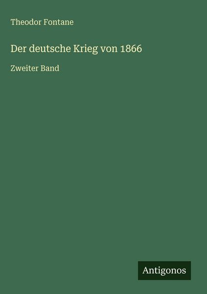 Produktbild: Der deutsche Krieg von 1866