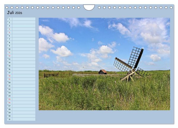 Produktbild: Faszinierendes Friesland (Wandkalender 2026 DIN A4 quer), CALVENDO Monatskalender