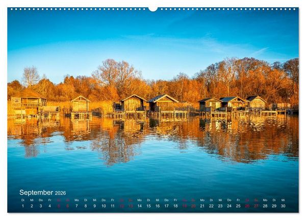 Produktbild: Impressionen vom Starnberger See (Wandkalender 2026 DIN A2 quer), CALVENDO Monatskalender