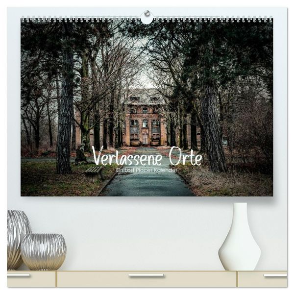 Produktbild: Verlassene Orte - Ein Lost Places Kalender (hochwertiger Premium Wandkalender 2026 DIN A2 quer), Kunstdruck in Hochglanz