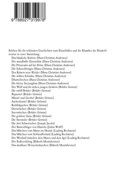 Produktbild: Die sch&ouml;nsten Gute-Nacht-M&auml;rchen zum Lesen und Tr&auml;umen (Illustrierte Ausgabe)
