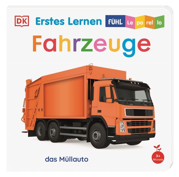 Erstes Lernen Fühl-Leporello. Fahrzeuge, Gebundene Ausgabe von DK Erstes Lernen, DK Verlag Dorling Kindersley, 9783831053292