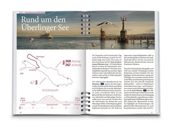 Produktbild: KOMPASS Radreisef&uuml;hrer Bodenseeradweg