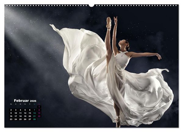 Produktbild: BALLETT - ein Hauch Magie (Wandkalender 2026 DIN A2 quer), CALVENDO Monatskalender