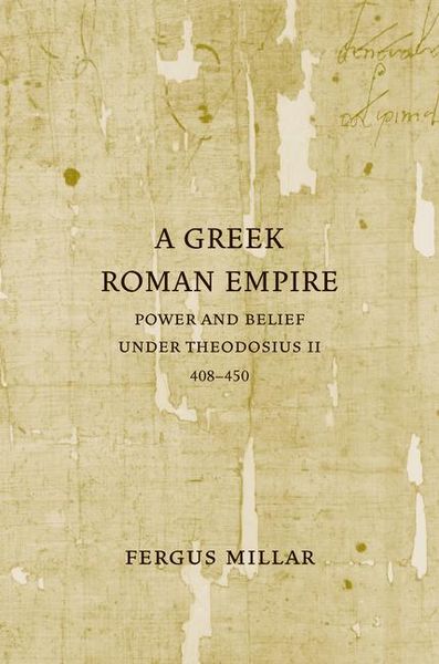 Produktbild: Millar, F: Greek Roman Empire