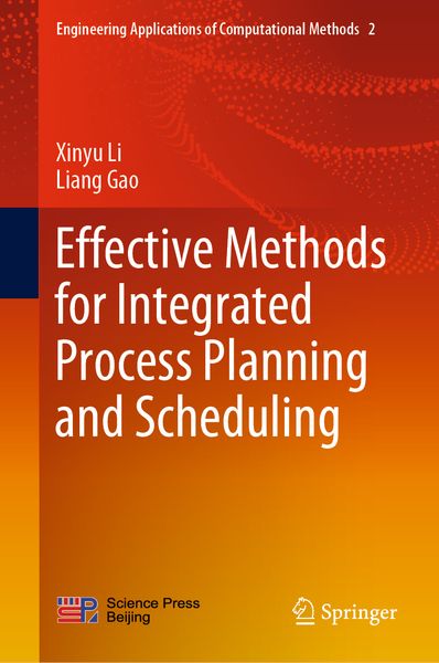 Produktbild: Effective Methods for Integrated Process Planning and Scheduling