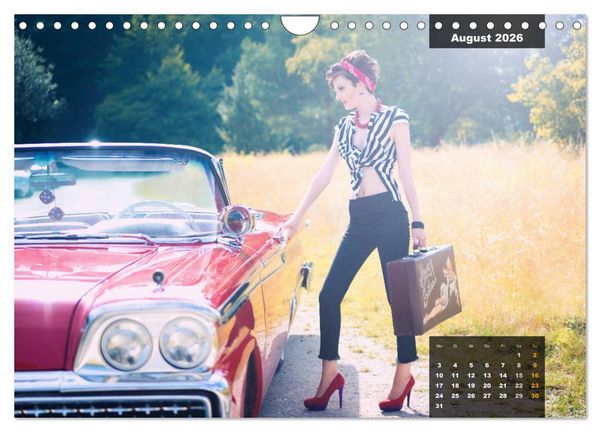 Produktbild: Rockabilly - Back to the 50s (Wandkalender 2026 DIN A4 quer), CALVENDO Monatskalender
