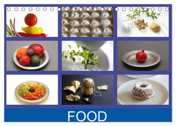 Produktbild: Food (Tischkalender 2026 DIN A5 quer), CALVENDO Monatskalender