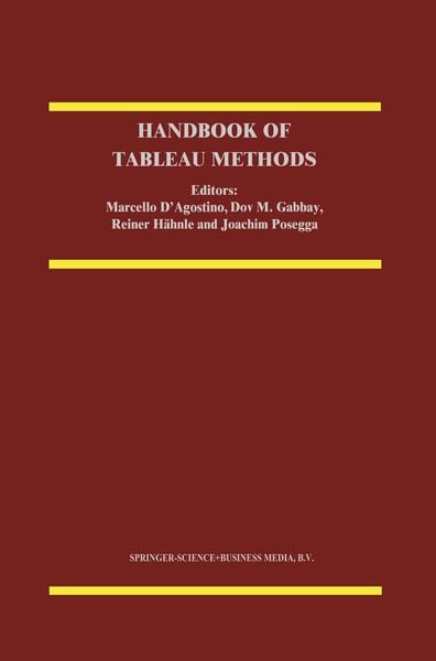 Produktbild: Handbook of Tableau Methods
