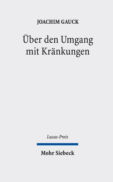 Produktbild: &Uuml;ber den Umgang mit Kr&auml;nkungen