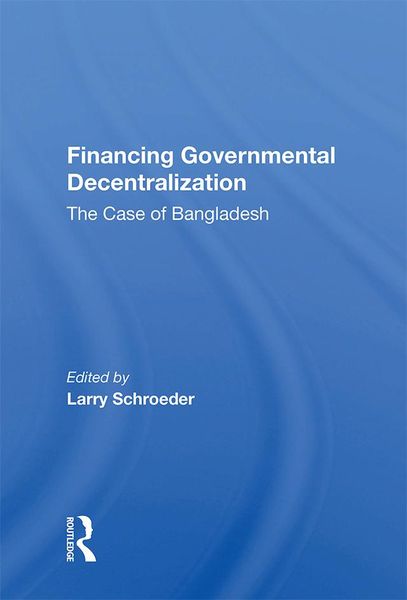 Produktbild: Financing Governmental Decentralization