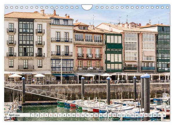 Produktbild: Nordspanien - wo Natur und Kultur verschmelzen (Wandkalender 2026 DIN A4 quer), CALVENDO Monatskalender