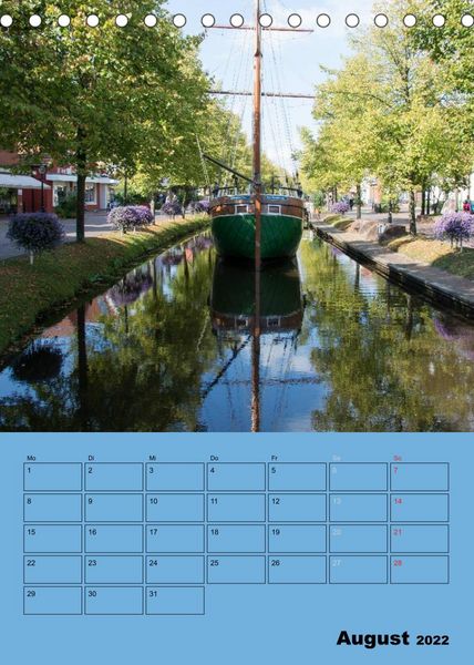 Produktbild: Papenburg - Papenborg (Tischkalender 2022 DIN A5 hoch)
