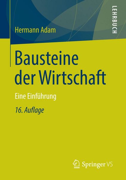 Produktbild: Bausteine der Wirtschaft