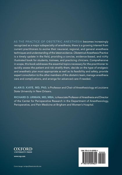 Produktbild: Obstetric Anesthesia Practice P